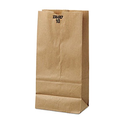 DURO BROWN PAPER BAGS #10 10LB ***ONLY PICK-UP, NO SHIPPING***